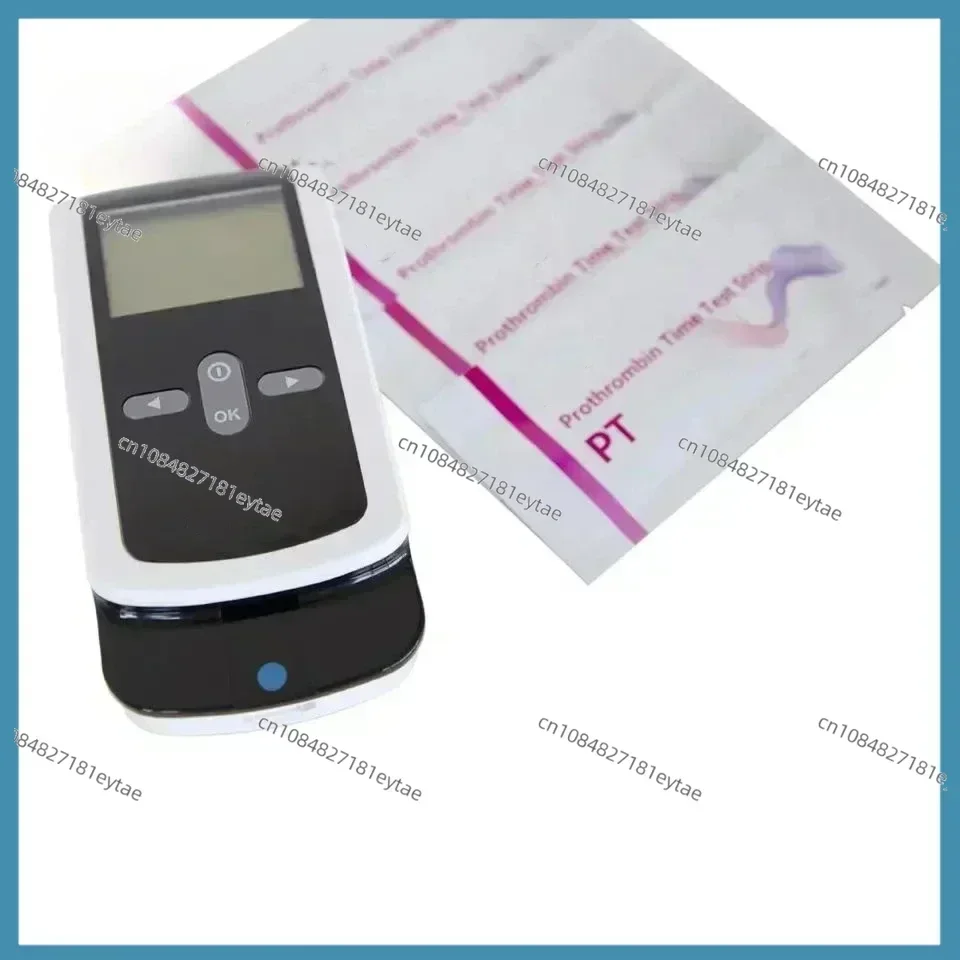 Handheld PT/INR Coagulation Analyzer System for Home Use with PT/INR Test Strip Portable clotting analyzer