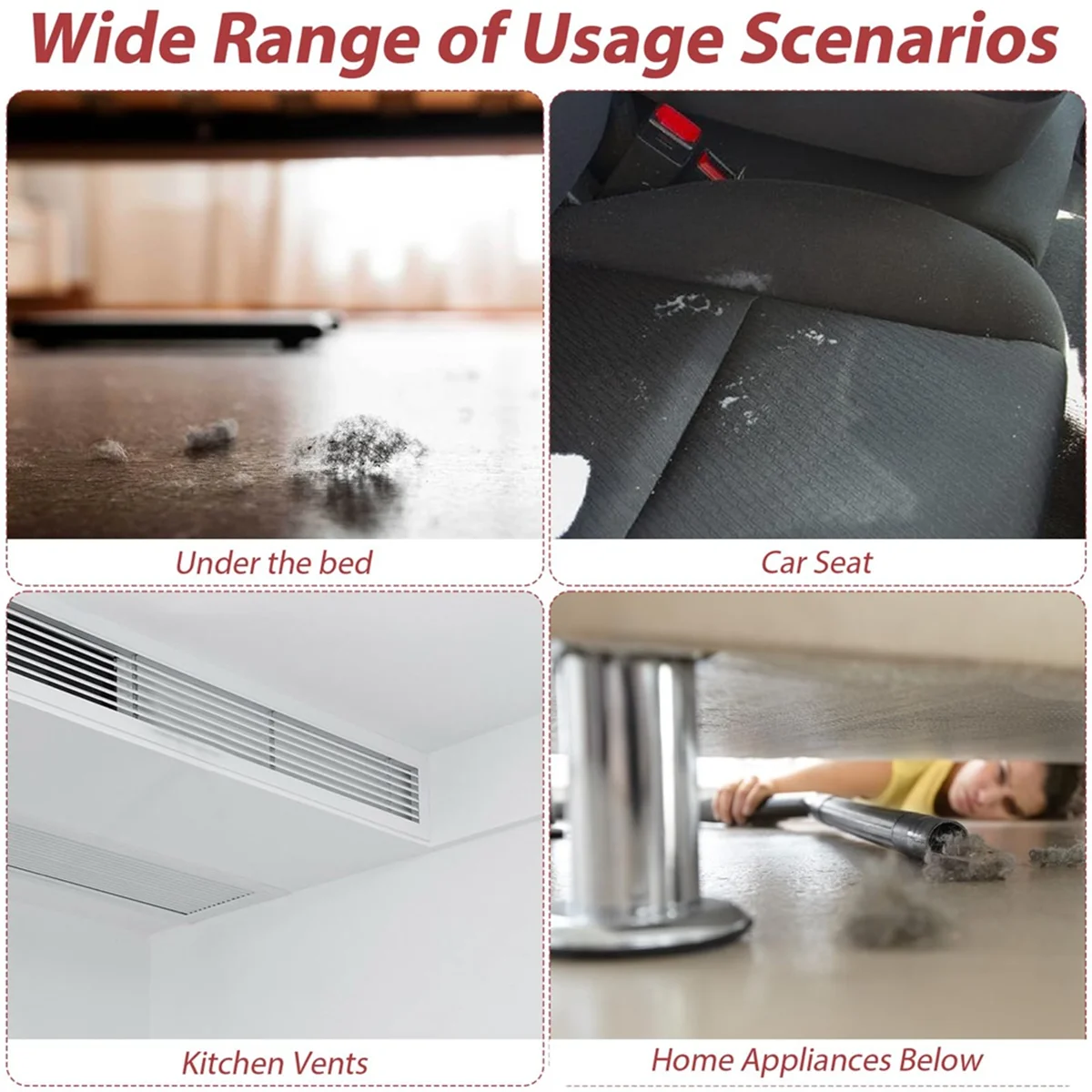 فوهة شق مرنة لدايسون V15 V12 V11 V10 V8 V7 مكنسة كهربائية مكنسة كهربائية مرفق فوهة مسطحة طويلة