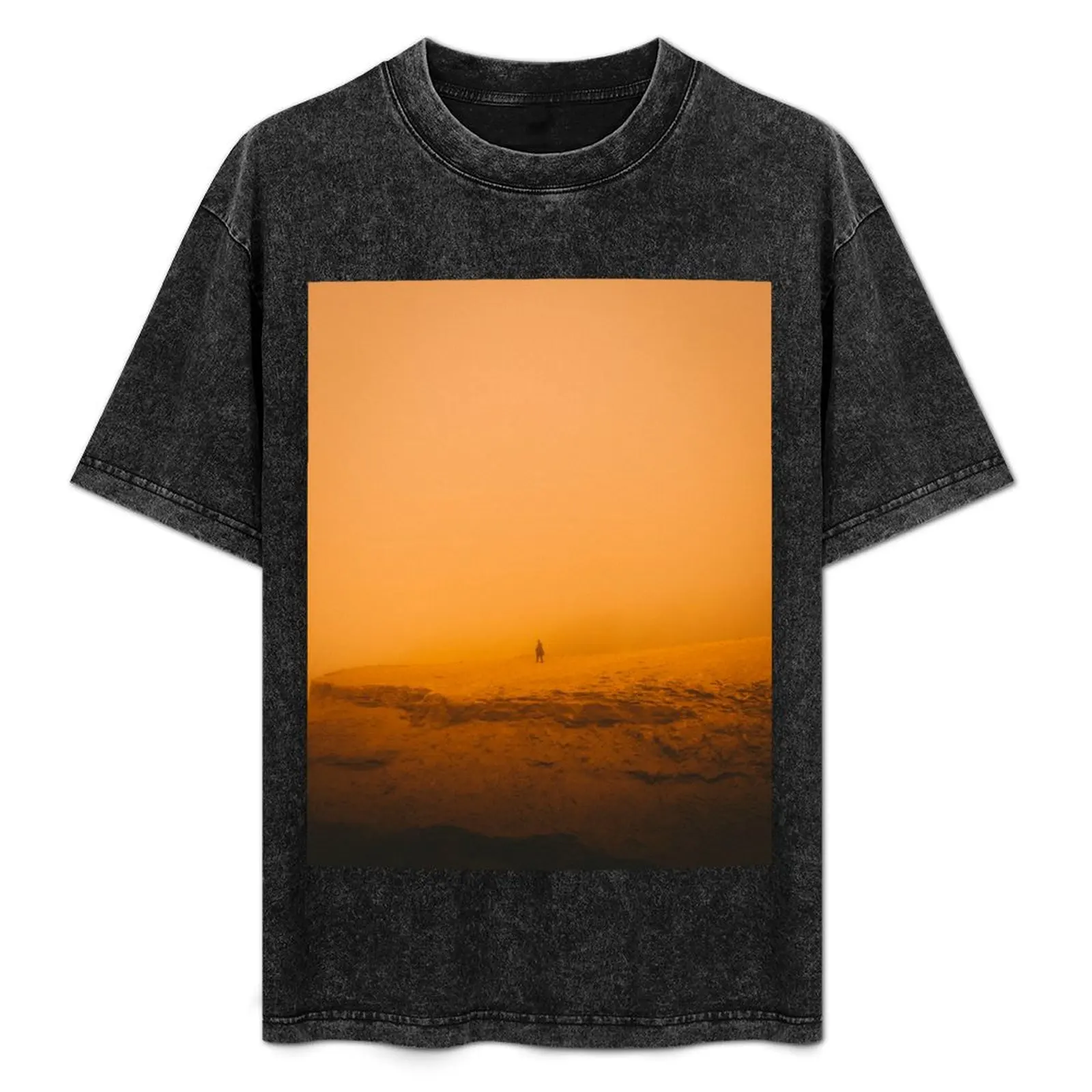 

Isolation in Orange T-Shirt Trendy Pattern T-Shirt for Men