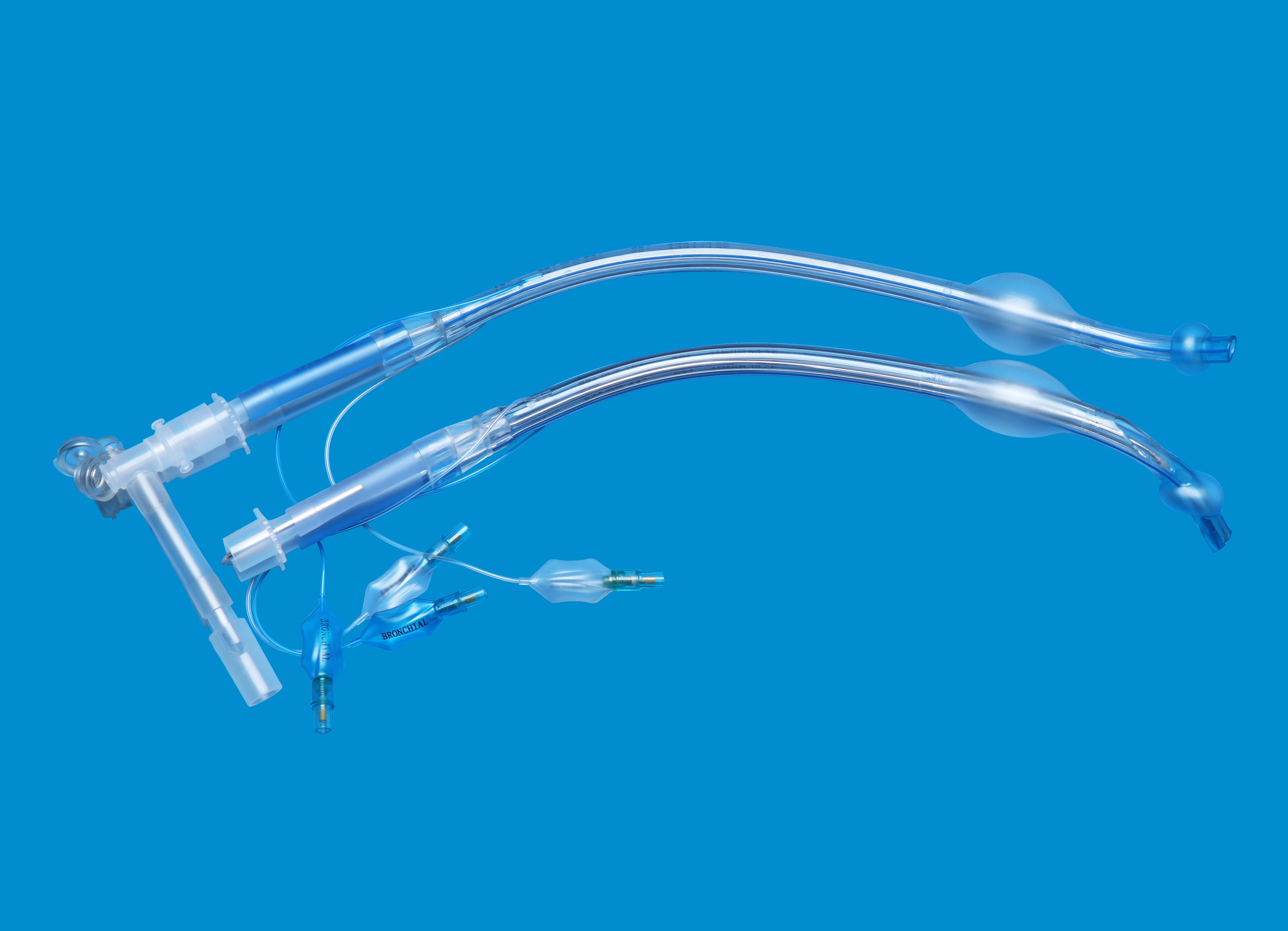 気道管理用ダブルルーメン気管支内視鏡チューブ、CE認証付き気管内チューブ
