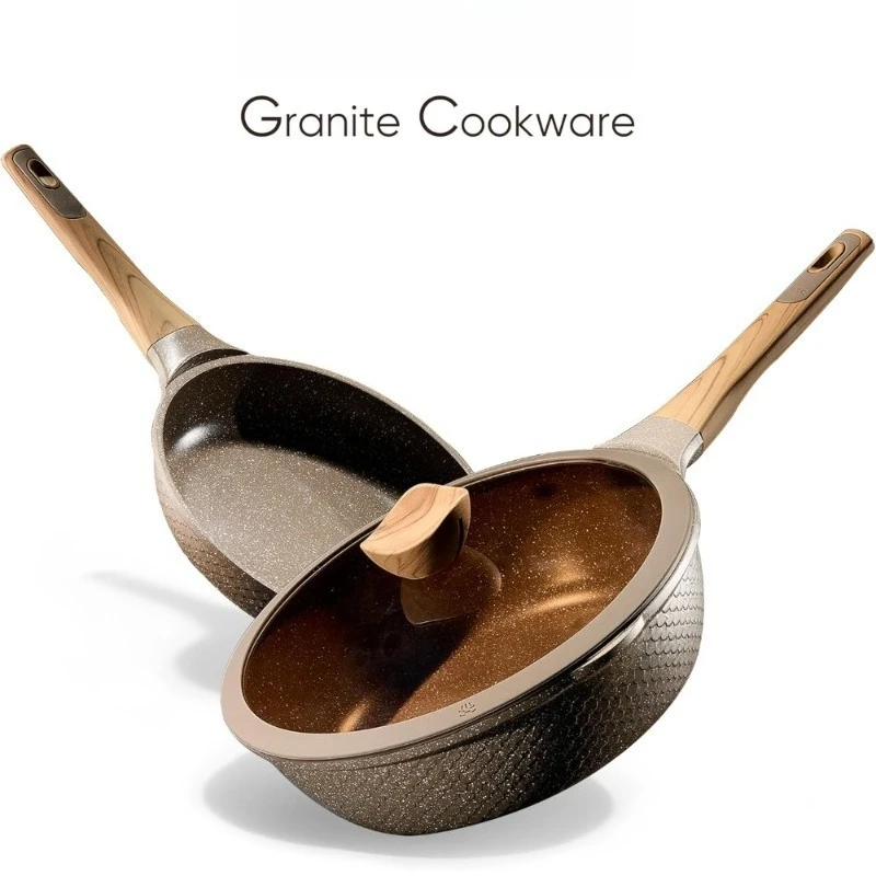 26 PCS Non Stick Pots and Pans Set Induction Cookware Kitchen Cooking PFOA Free