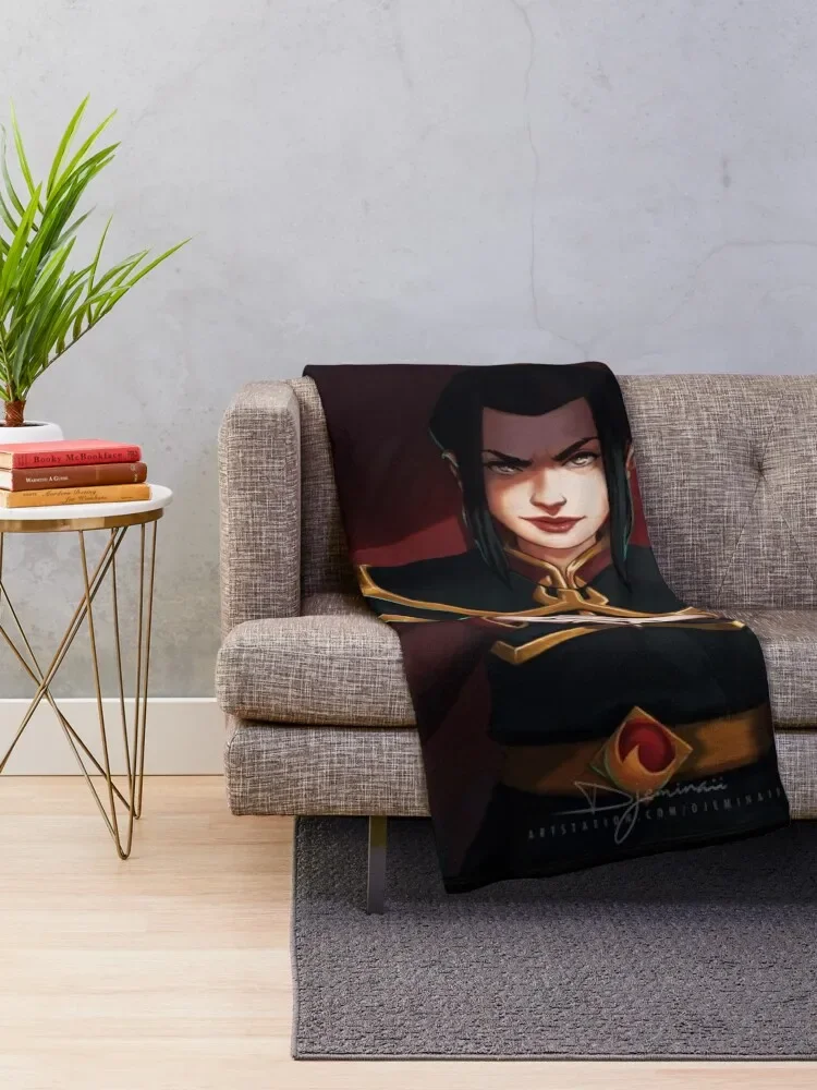 the last airbender - firelord azula Throw Blanket Blankets For Sofas Soft Plaid Dorm Room Essentials