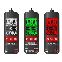 BSIDE A1 Mini Multimeter LCD Digital Tester Voltage Detector 2000 Counts DC/AC Voltage Frequency Resistance NCV True RMS Meter