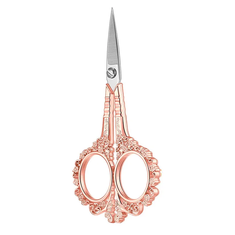 Vintage Scissors Stainless Steel Sewing Scissors Tailor Thread Embroidery Fabric Needlework Scissor Household Scissors Sewing