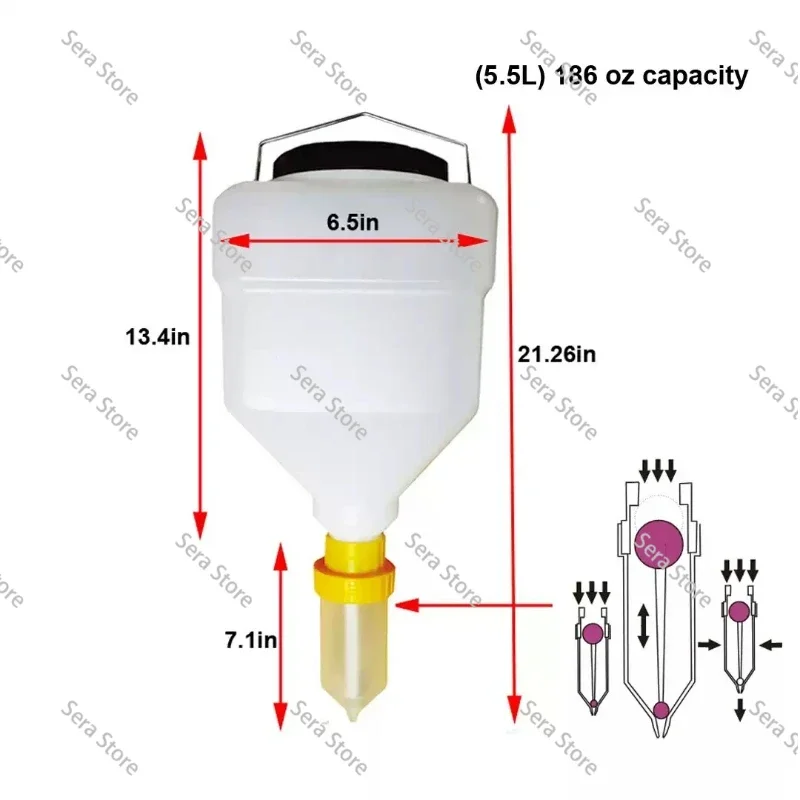 Commercial Large Capacity Hanging Squeeze Sauce Bottle Food Grade Wide Mouth Condiment Dispenser For Ketchup Honey Salad