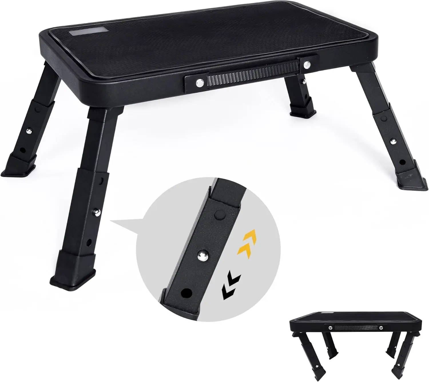 

Табурет-ступенька, регулируемые складные табуреты-ступеньки для взрослых и пожилых людей, складной табурет-ступенька, стремянка с противоскользящей платформой и