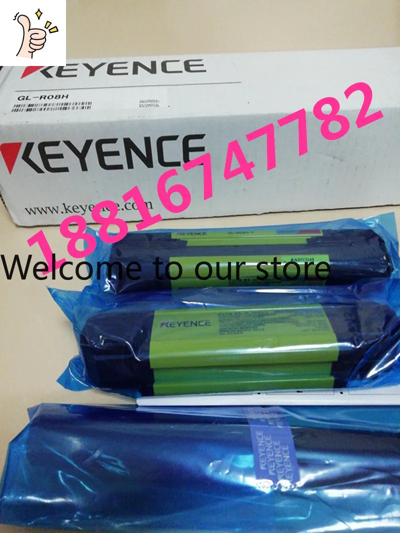 2026 KEYENCE Light Curtain GL-R08H (GL-R08H-T + GL-R08H-R)