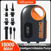 20 PSI Pvc Boat Pump Inflatable DC Sup Board Air Electric Inflatable Deflatable 18000mAh Kayak Inflator Surfing Paddle Fishing