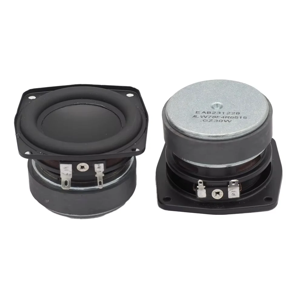AUIN 2 Stück 3 Zoll 4 Ohm 30W-35W Subwoofer Lautsprecher Bass Audio Woofer Bluetooth DIY Regallautsprecher Hifi Heimkino – Detail 7