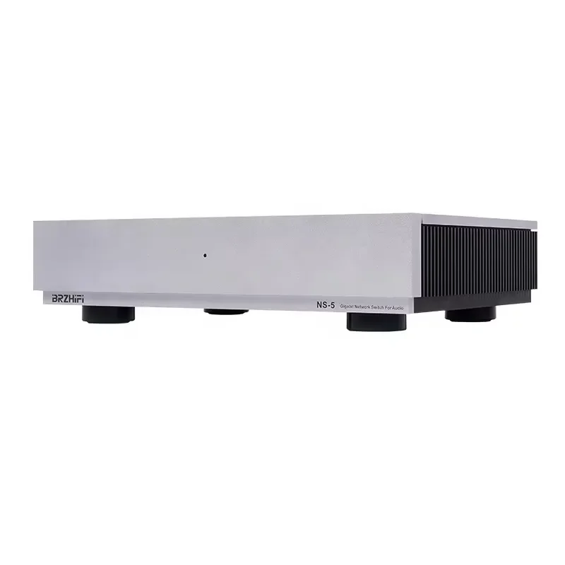 Gigabit Network Switch for HiFi Audio System Built-in Wired Connection NS-5 Home Theater Music Streaming Low Noise