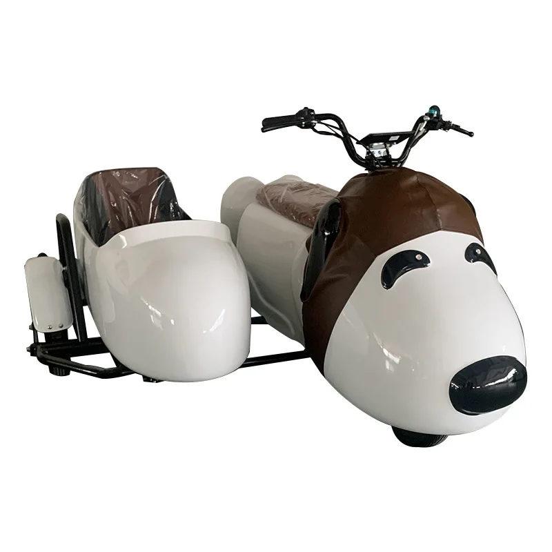 Side tricycle should be big dog side three-wheeled scenic electric scooter