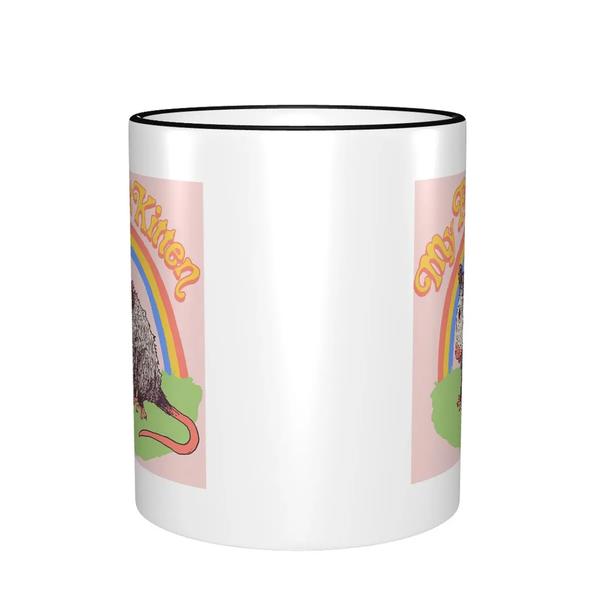 My First Kitten Mug Funny Ceramic Coffee Cups Tea Mugs Milk Cup Drinkware Gifts for Woman Man