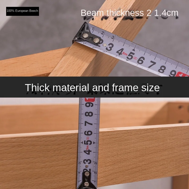 Solid Wood Plus Thick Dining Table Leg Rectangular Wooden Table Frame Home Office Furniture Foot Accessories