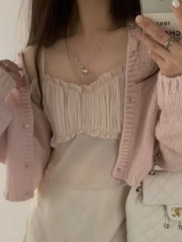 Женская верхняя одежда с милым воротником и плиссированными ремешками, топ или прямой крой, обычный тонкий однотонный летний новый поступление