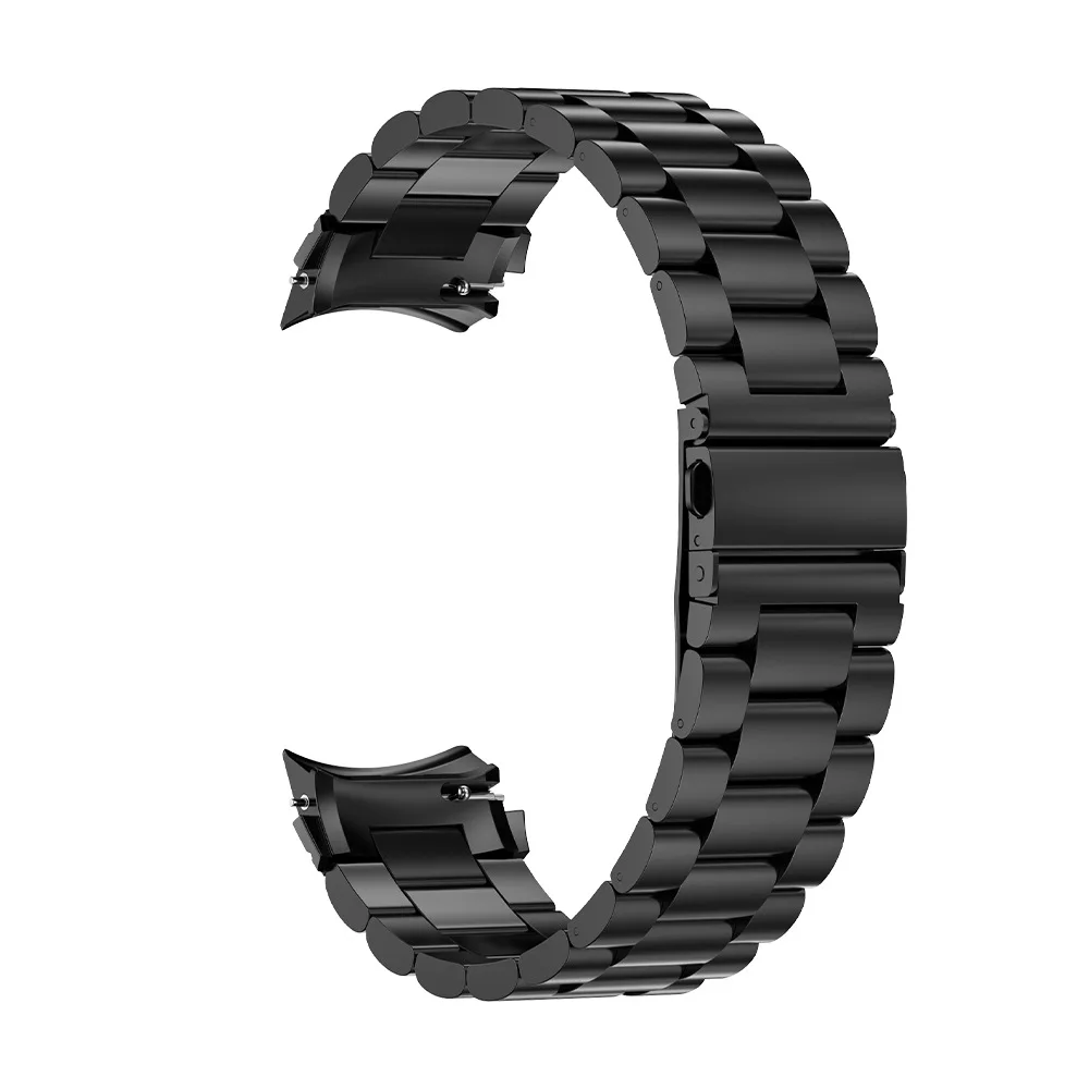 NO Gaps Stainless Steel Strap Watchband for OPPO Watch X, Circular Interface replacement Band for OPPO X Smartwatch