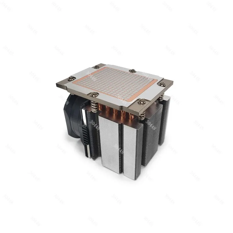 AMD SP5 3U Active Server CPU Cooler Socket LGA 6096 For EPYC 9004 Genoa Bergamo 6 Heatpipes 500W TDP High Performance Heatsink