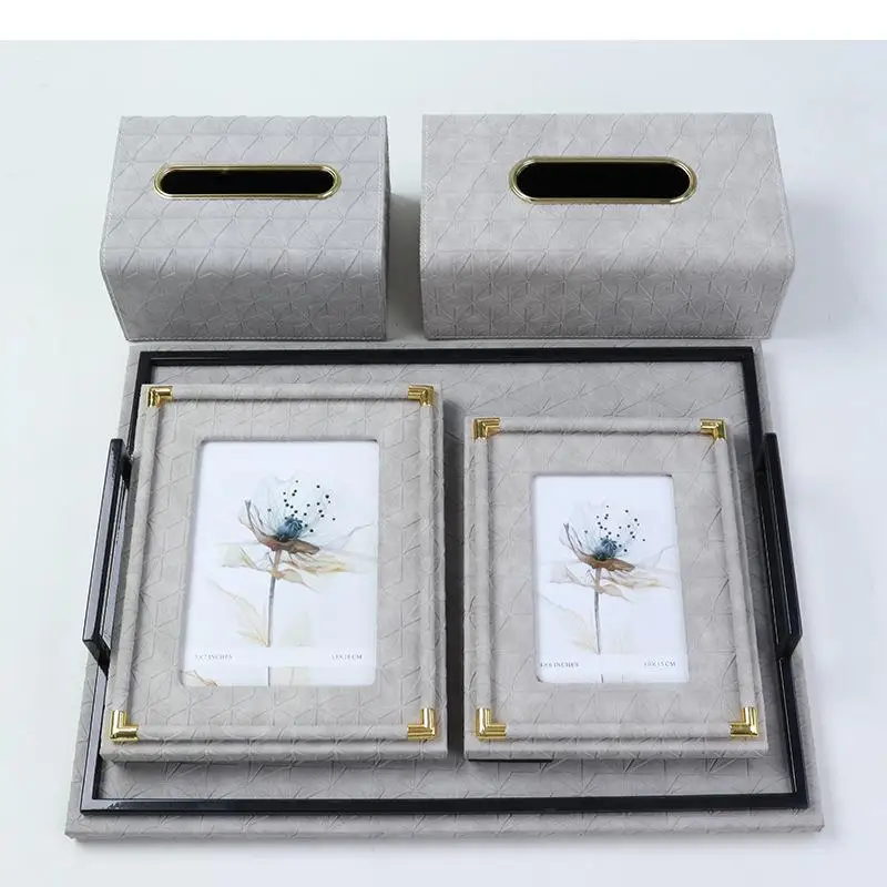 European Cloth Pictures Frame Room Aesthetics Bedside Table Family Portrait Photo 6/7 Inch Frames Nordic Home Decor