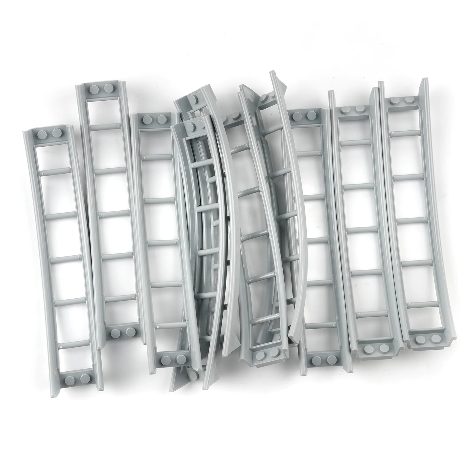 

Roller Coaster Track Chassis Building Blocks Parts Lower Rail/Bow Slope/Shaft Edges 26060 25059 Toys Assembly Bricks Accessories