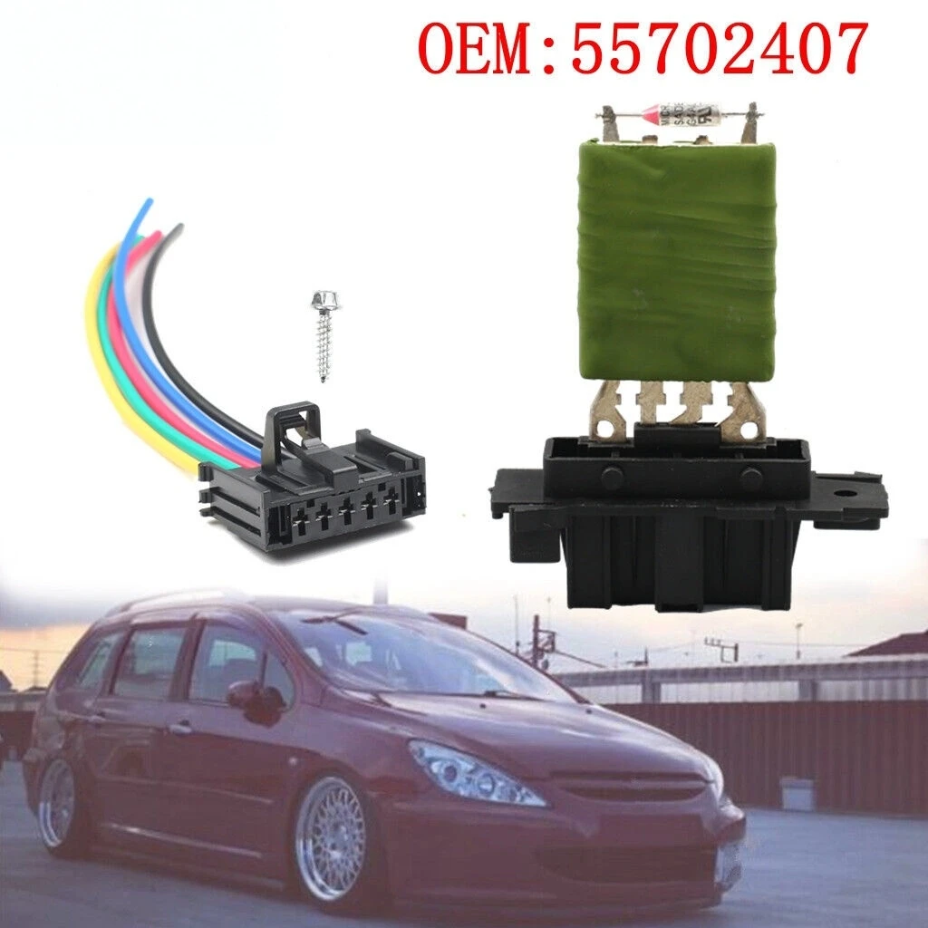 5Pin Blower Motor Resistor Heater Fan Regulator OE 77364061 55702407 13248240 6436C4 For Fiat Ducato Peugeot Boxer Citroen