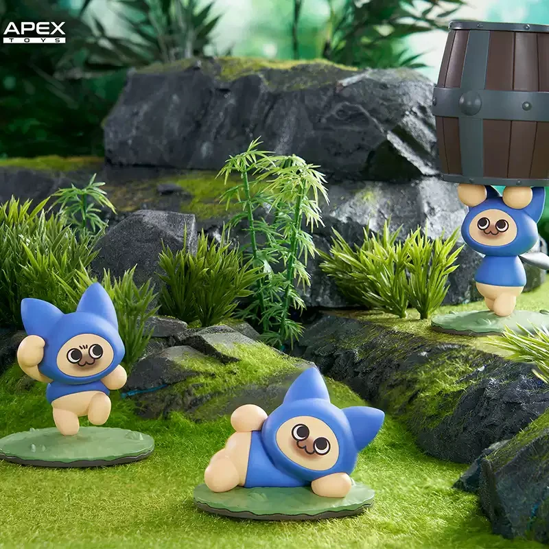 Original Monster Hunter Animations-Spiel Zubehör Spielzeug Felyne Anime Action-Modellfiguren Sammlung