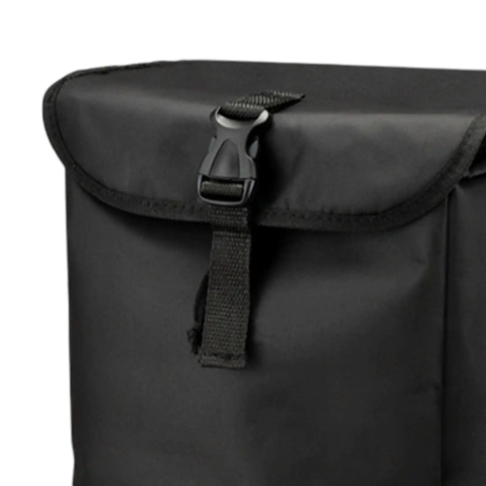 Folding Trolley Shopping Cart Storage Bag Waterproof Versatile Large Capacity Accessories Portable for Home Office 38x26x49cm