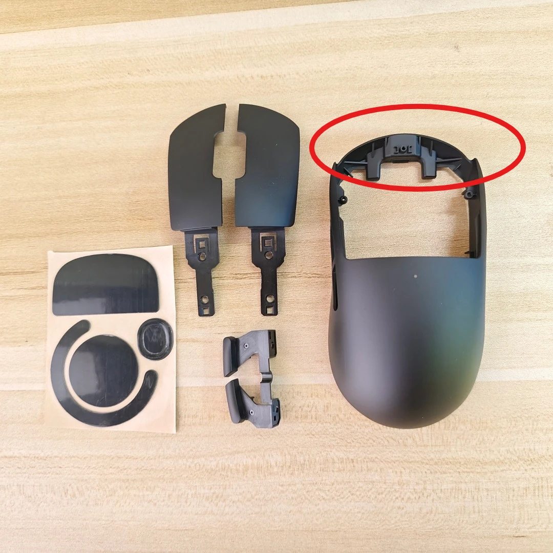 Mouse accessories for Logitech G Pro X Superlight wireless Mouse GPW2 Top Cover+Side Key + L&R Key + foot Sticker