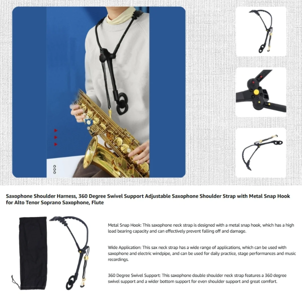 Thumbnail 3 - #16 Top Saxophone Necks Picks for Every Budget
