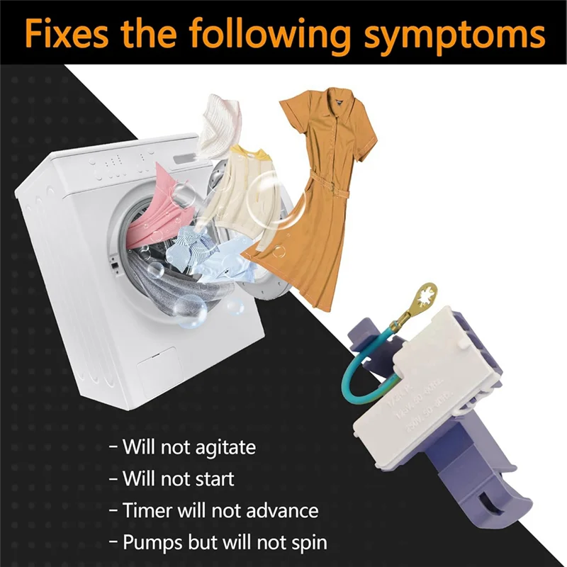 

F-F 8318084 Washer Lid Switch Replacement Part For Whirlpool Roper Estate Amana Washer, Replaces WP8318084 WP8318084VP