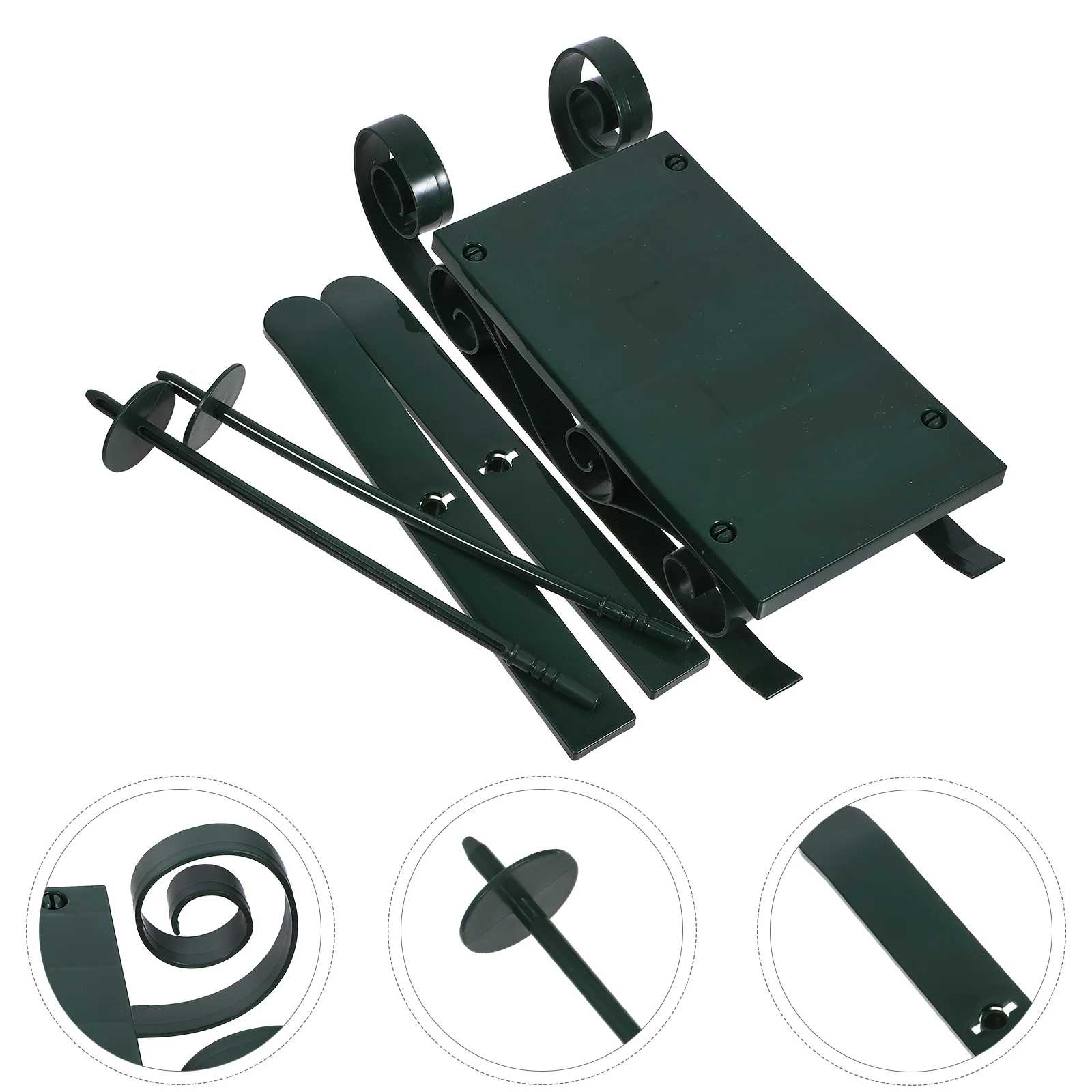 

1 Set Christmas Ornament Xmas Tree Hanging Pendant Desktop Sled Decoration Party Holiday Decor Plastic Skiing Board Adornment