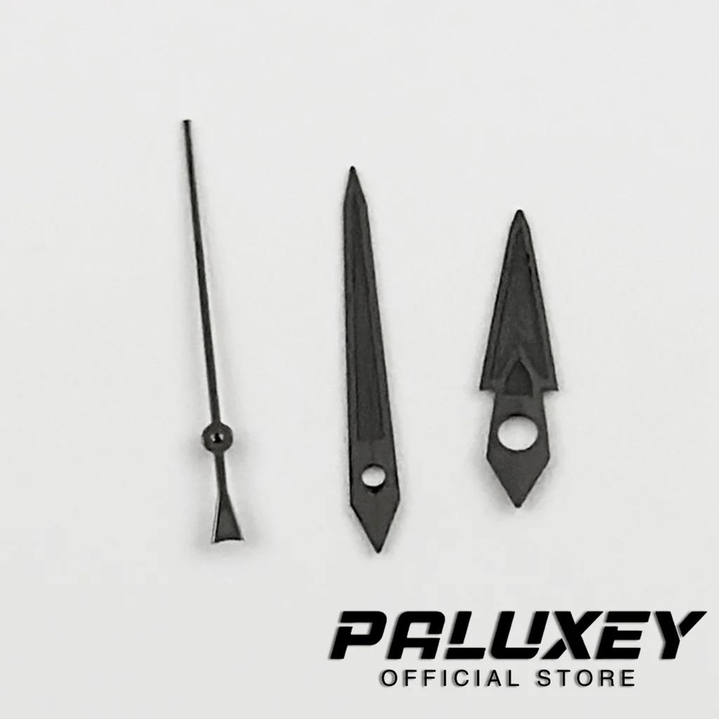 Black Gray Watch Hands For NH35 NH36 NH37 NH38 NH39 NH70 NH72 Movement Watches Pointers Green Luminous image 3
