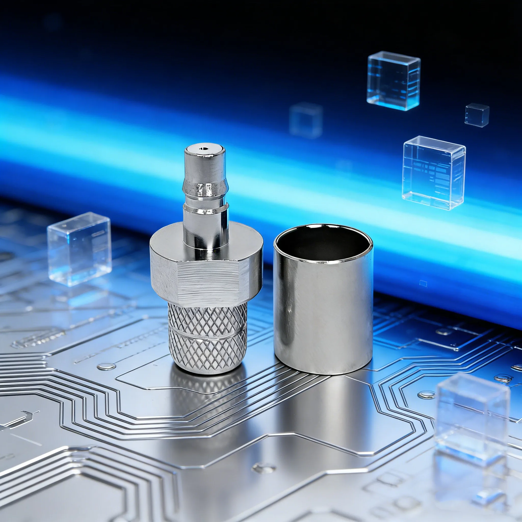 

Бесплатная доставка, 5 шт., разъем QMA типа «мама» для коаксиального адаптера LMR400 RG8 RF