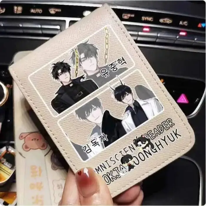 Lector omnisciente Viewpoint Cartera de moda PU monedero tarjetero bolsa Cosplay regalo B2057 Anime