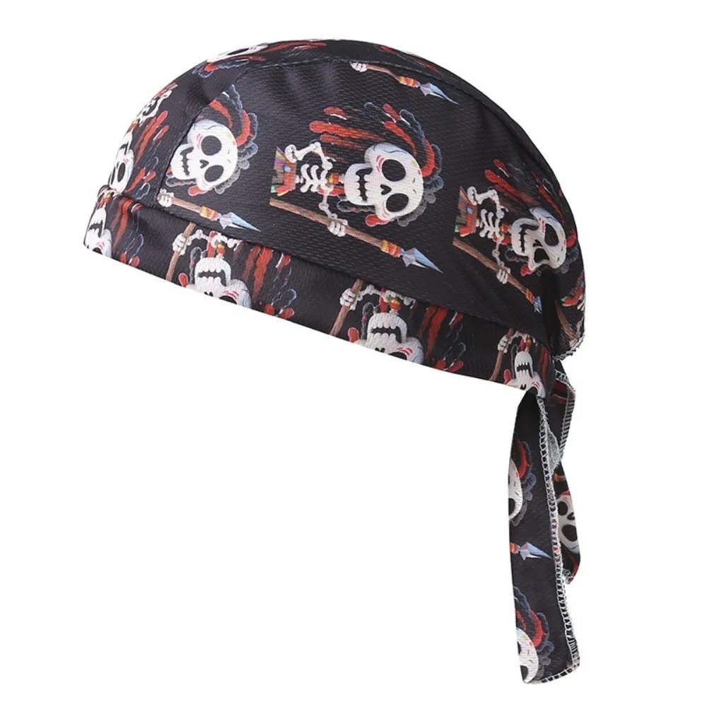 

Fashion Accessory Paisley Print Hijab Caps Quick Dry Breathable Bandana Headscarf Adjustable Comfortable Chemo Cap Sports