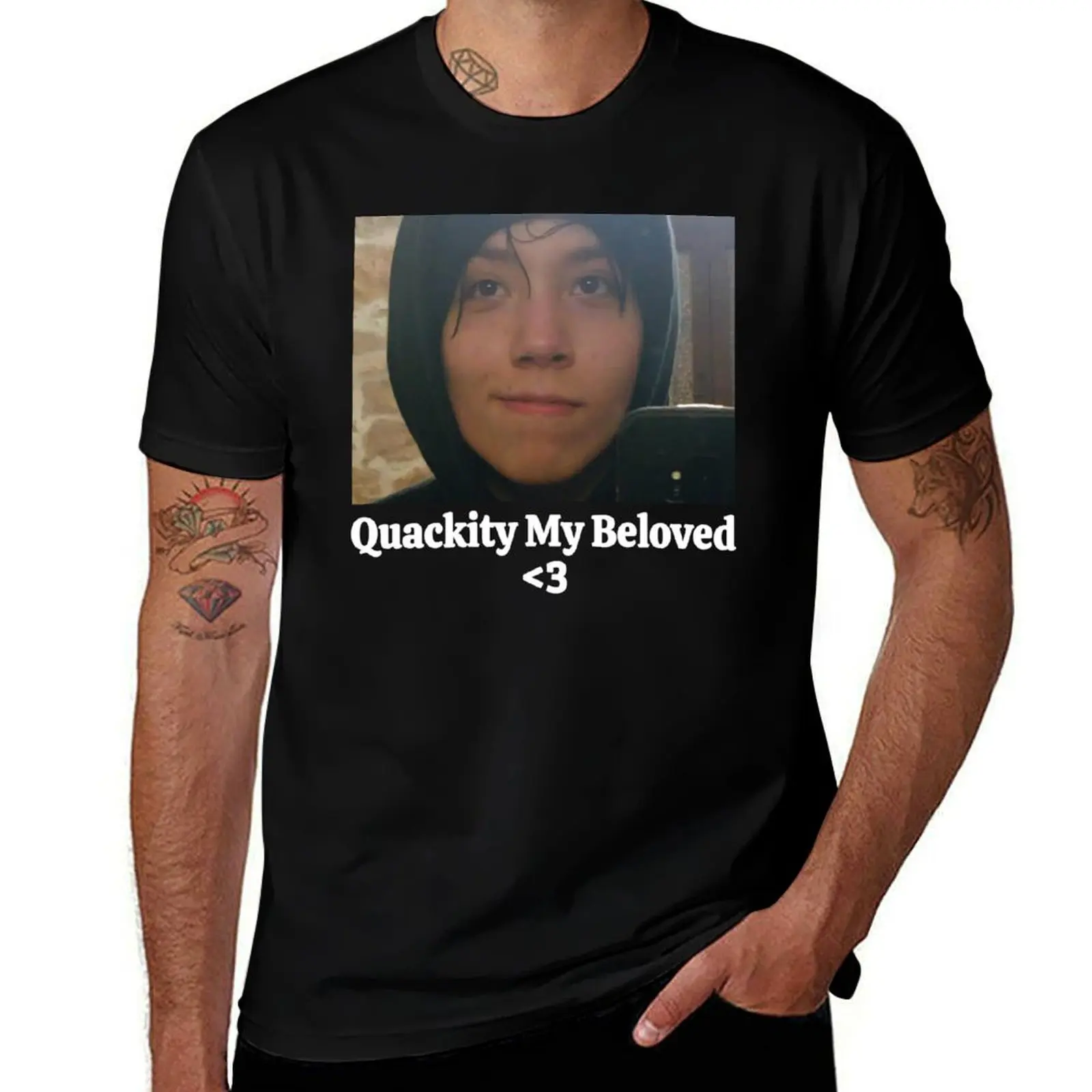

Quackity My Beloved (TOP QUALITY) T-Shirt mens graphic t shirts T-Shirt