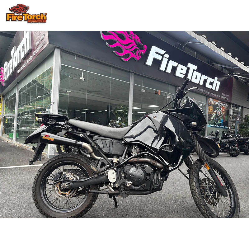 Slip For KAWASAKI KLR 650 KLR650 2008 - 2018 Motorcycle Exhaust System Escape Moto Modified Stainless steel Front Mid Link Pipe
