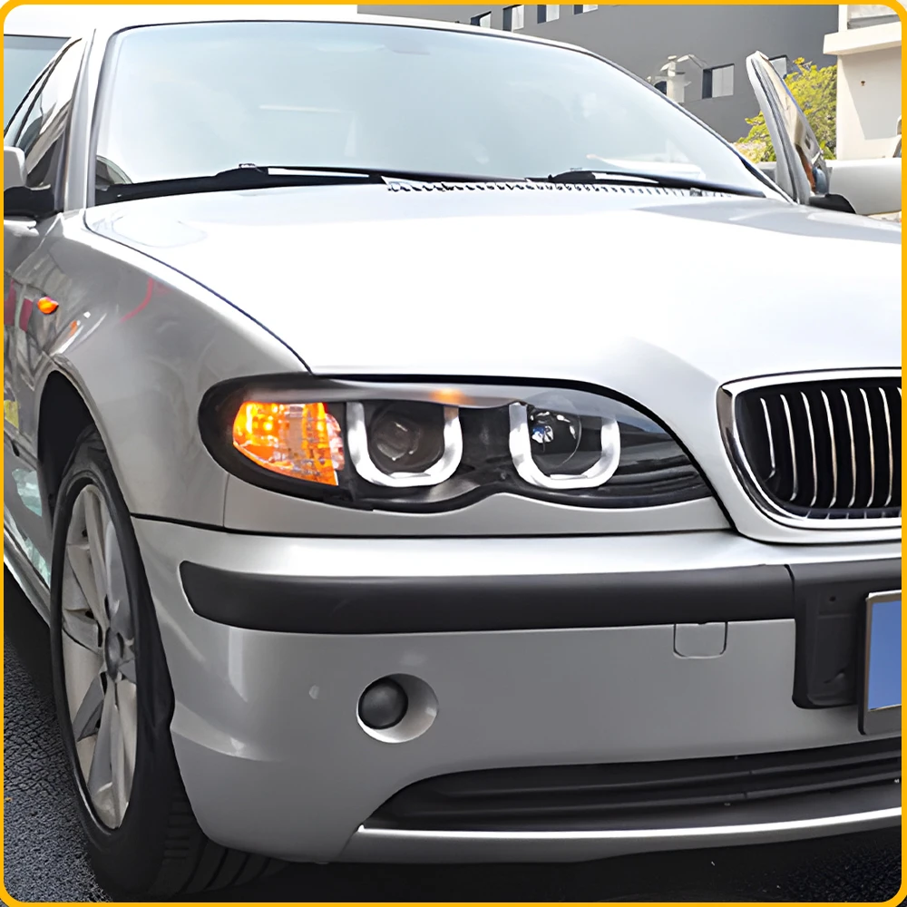 Headlights Assembly For BMW 3 Series E46 2001-2004 Upgrade High Quality Auto LED Projector Lens Plug and Play Car Accessories