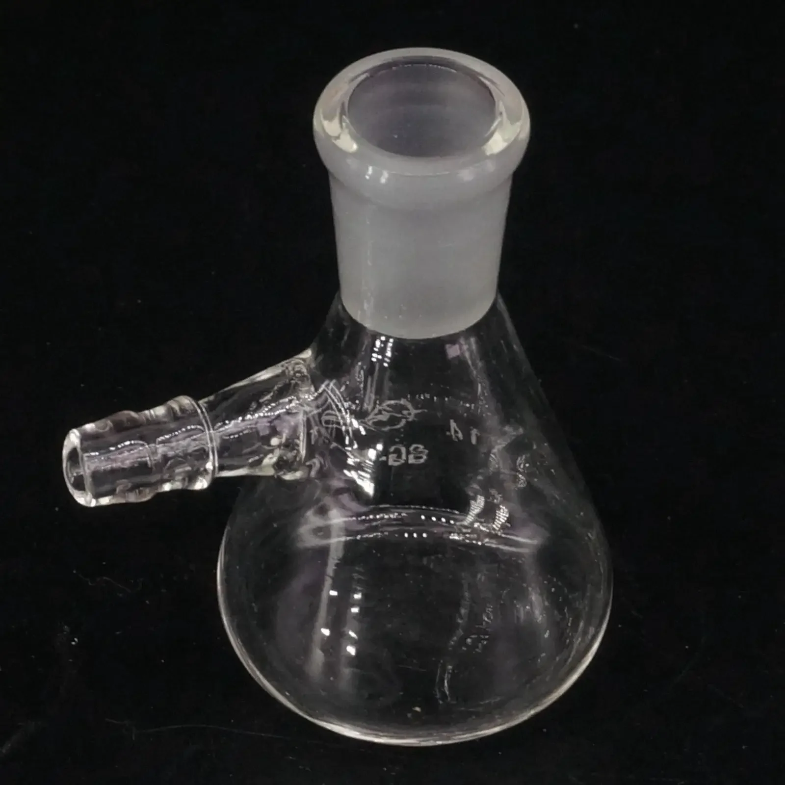 25ml 14/23 Ground Joint Conical Filter Flask with Side Arm Lab Glassware