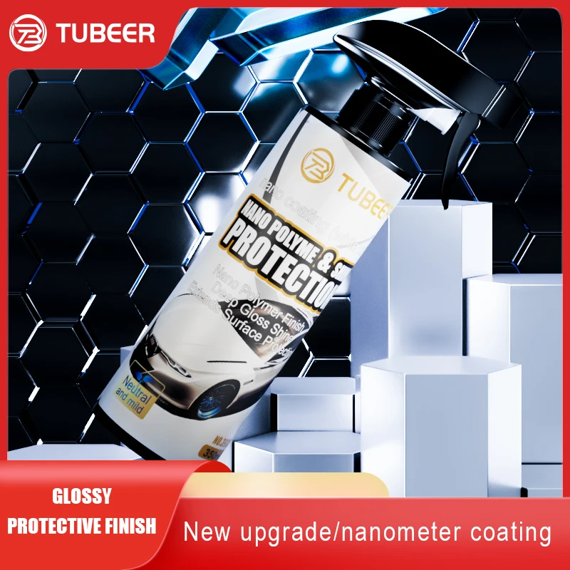 

TUBEER 350Ml Multifunctional Nano Coating Agent for Car Long-Lasting Antifouling Car Paint Protection Cars Care Product