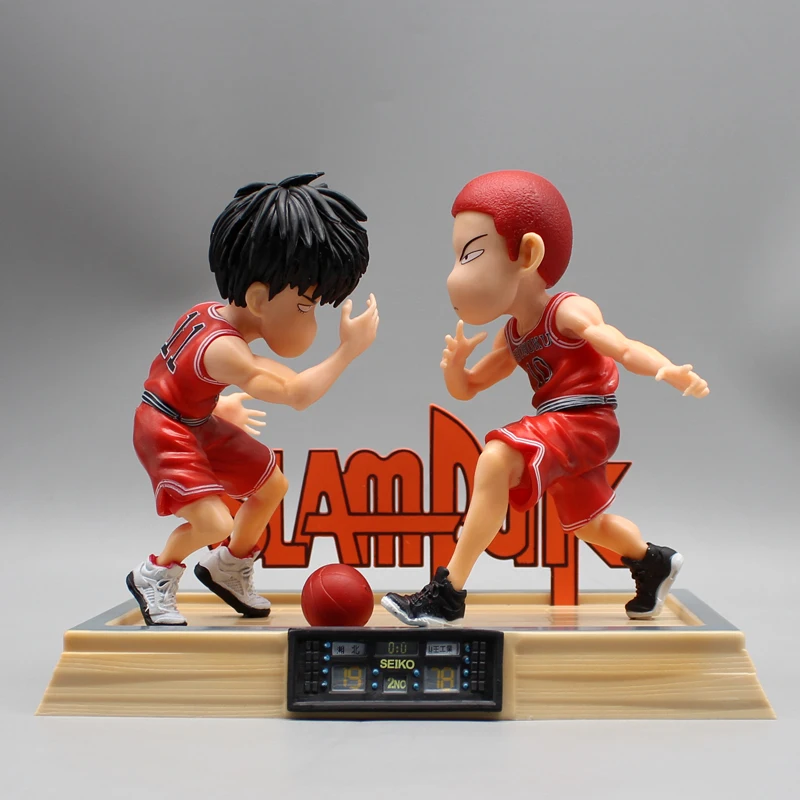 

15.5cm Slam Dunk Sakuragi Hanamichi Rukawa Kaede Clap Anime Figure Model Statue Collection Desktop Decoration Ornament Toys Gift