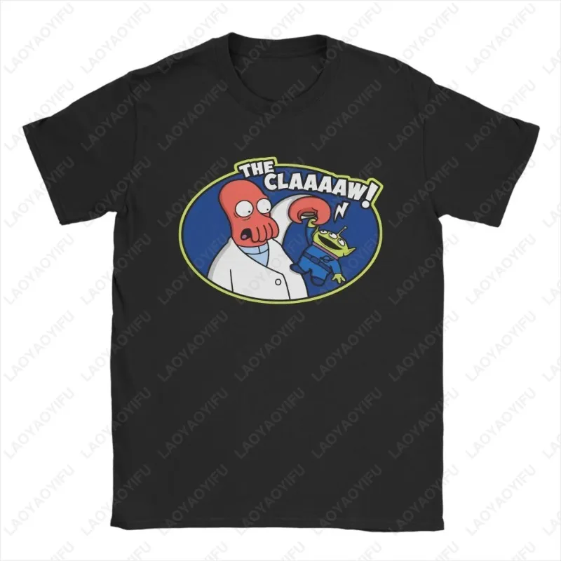 Futuramas الرئيس التي شيرت الرجال النساء ملابس علوية من القطن مطبوعة جولة الرقبة قصيرة الأكمام كل مباراة الكلاسيكية تتجه للجنسين الكبار قمم