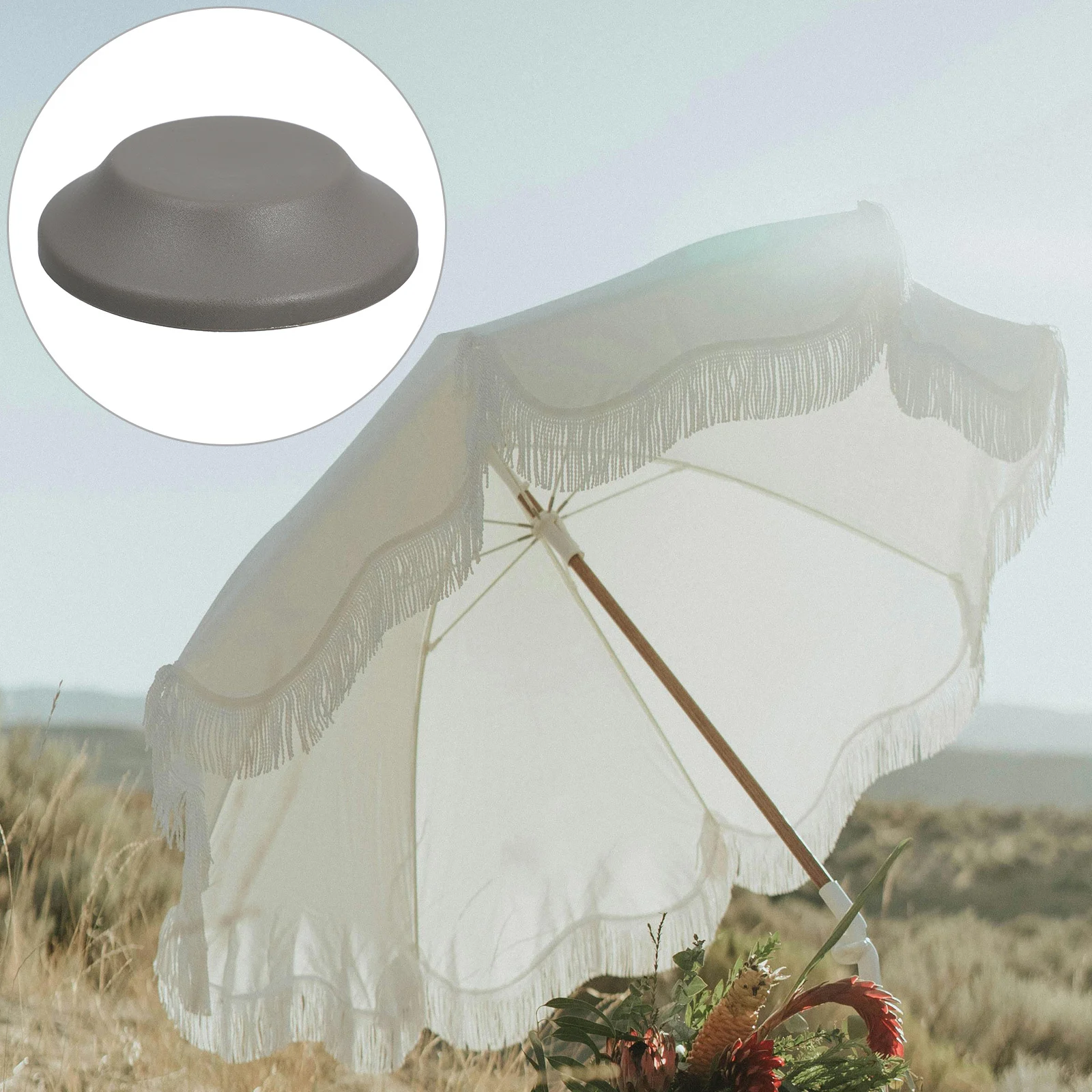 

Patio Tip Weatherproof Strong Wind Resistant Replacement Cover Plastic Umbrella End Cap Easy Install For Park Beach