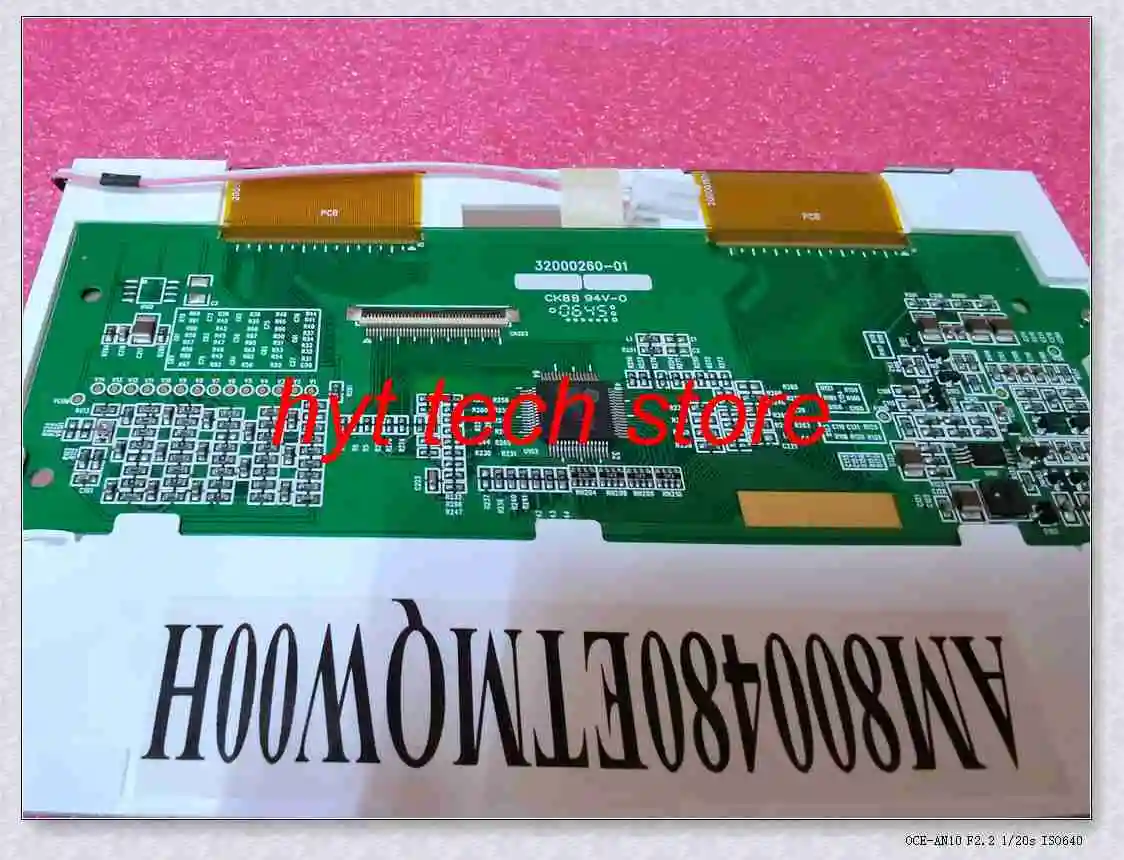 100% اختبار AM800480E4TMQW00H AM800480ETMQW00H الأصلي 7.0 بوصة كريستال اللون LCD لوحة
