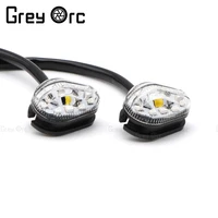Para YAMAHA YZF R1 S M R6 R25 R3 R15 R125 YBR125 250 luz LED de intermitente accesorios de motocicleta lámpara indicadora Universal Mini