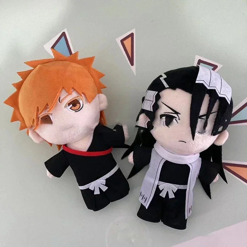 20 ซม.BLEACH ของเล่นตุ๊กตา Ulquiorra Cifer Kuchiki Rukia Ichimaru Gin อะนิเมะคอสเพลย์ Plushie ตุ๊กตาตุ๊กตารูปแฟน Xmas ของขวัญ