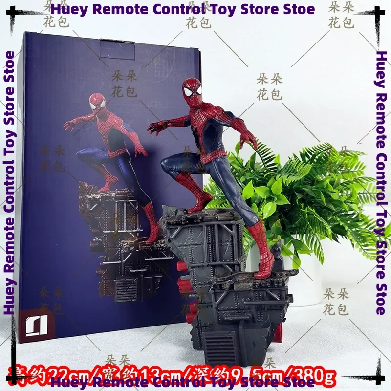 Set di 3 action figure di Spider-Man, statue di modelli da collezione Marvel per decorazioni da scrivania, regalo per fan e collezionisti