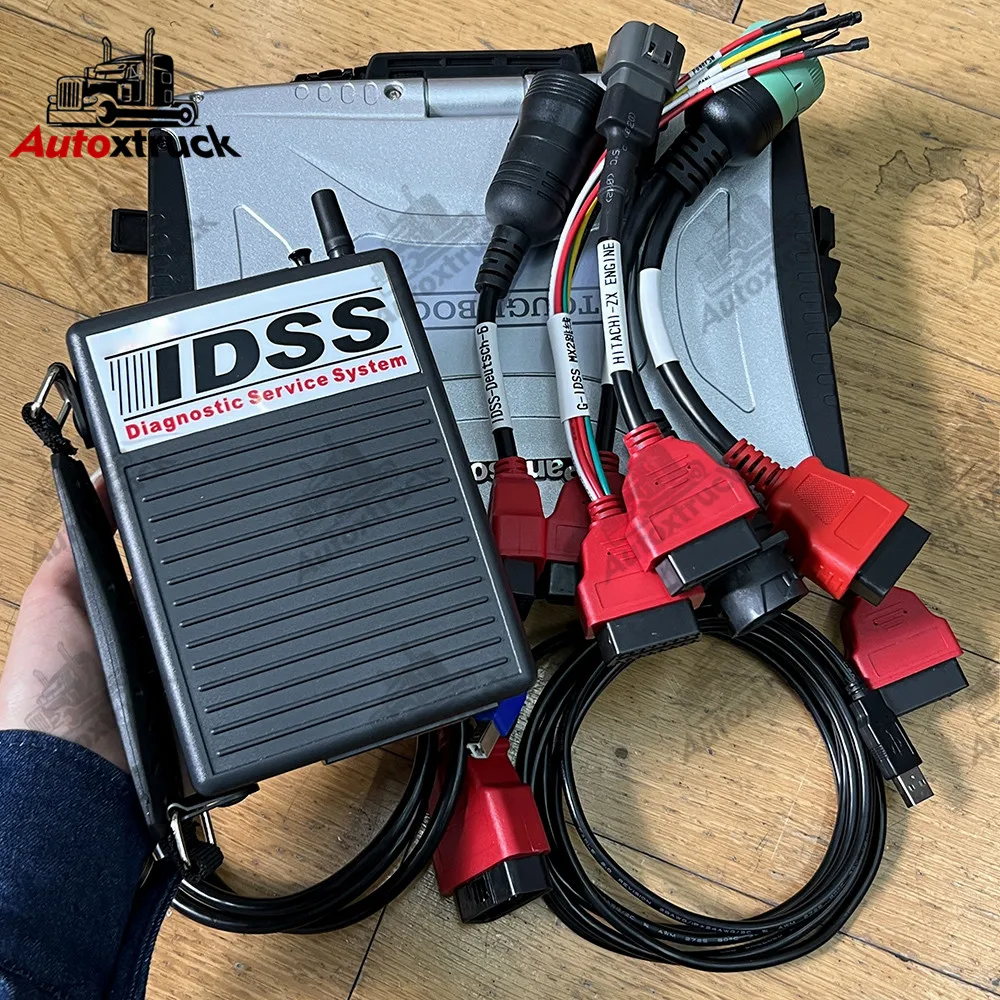 

Heavy duty truck For Isuzu IDSS with CF19 CF-19 Laptop Diagnostic Service System IDSS Truck Excavator Diagnostic Tool