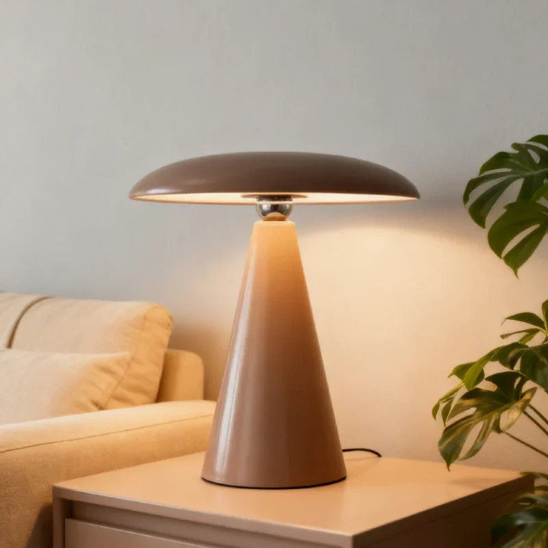 TechHP Aluminum Iron Rotatable Rechargeable LED Decoration Table Lamp Desk Light For Living Room