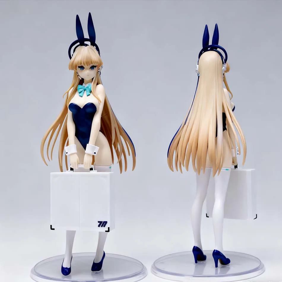 Archivio azul Asuma Toki, juego de posición de pie, figura de niña, modelo, estatua, colección de niños, decoración de escritorio, adorno, juguetes, regalos