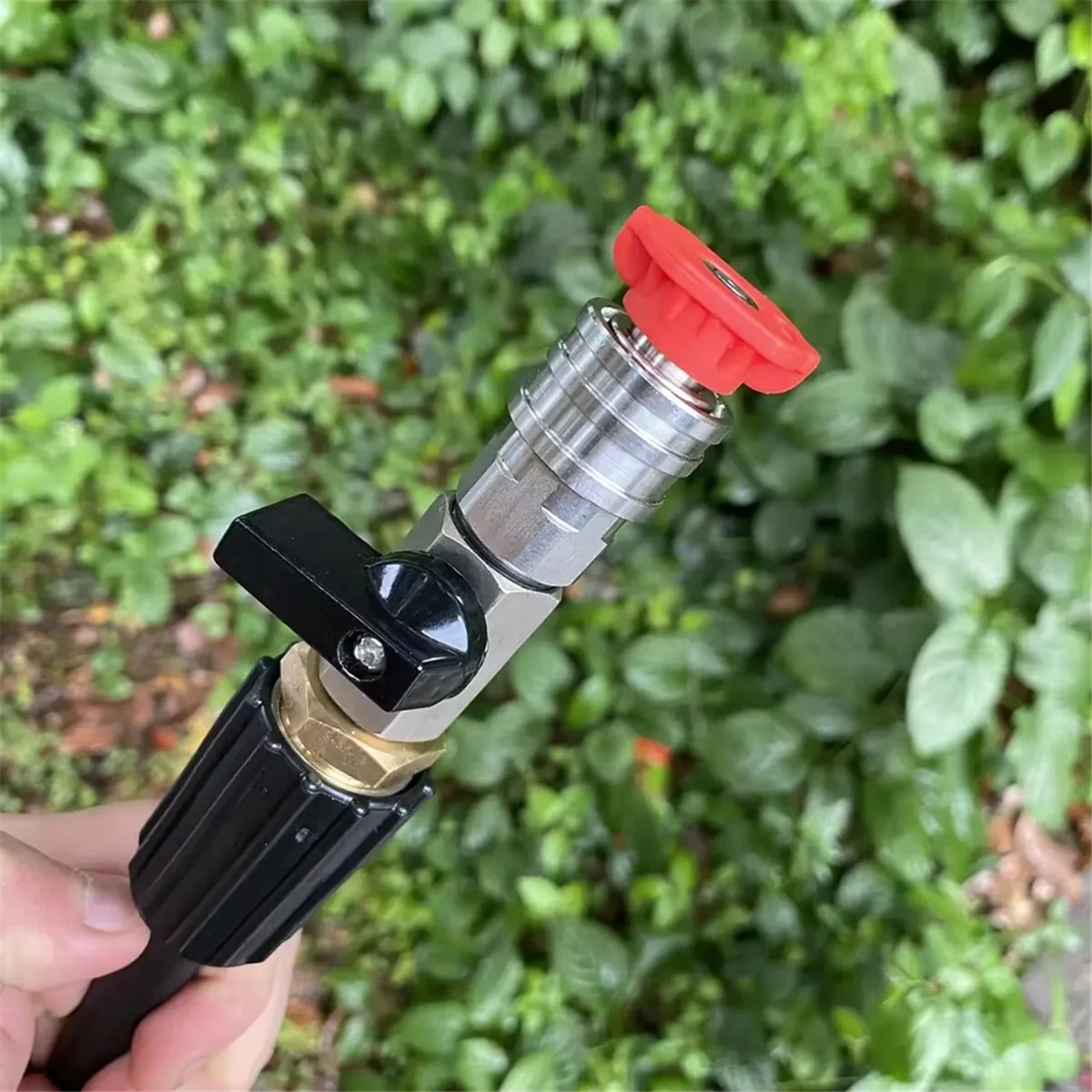 Комплект шаровых кранов для мойки высокого давления ABXHH, быстроразъемный разъем 1/4 дюйма и M22 14 мм для переключателя шланга мойки высокого давления