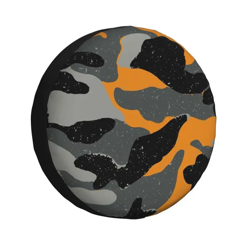 Tiger Stripe Camouflage Military Camo Spare Tire Cover for Jeep Hummer SUV RV 4x4 Car Wheel Protectors Accessories